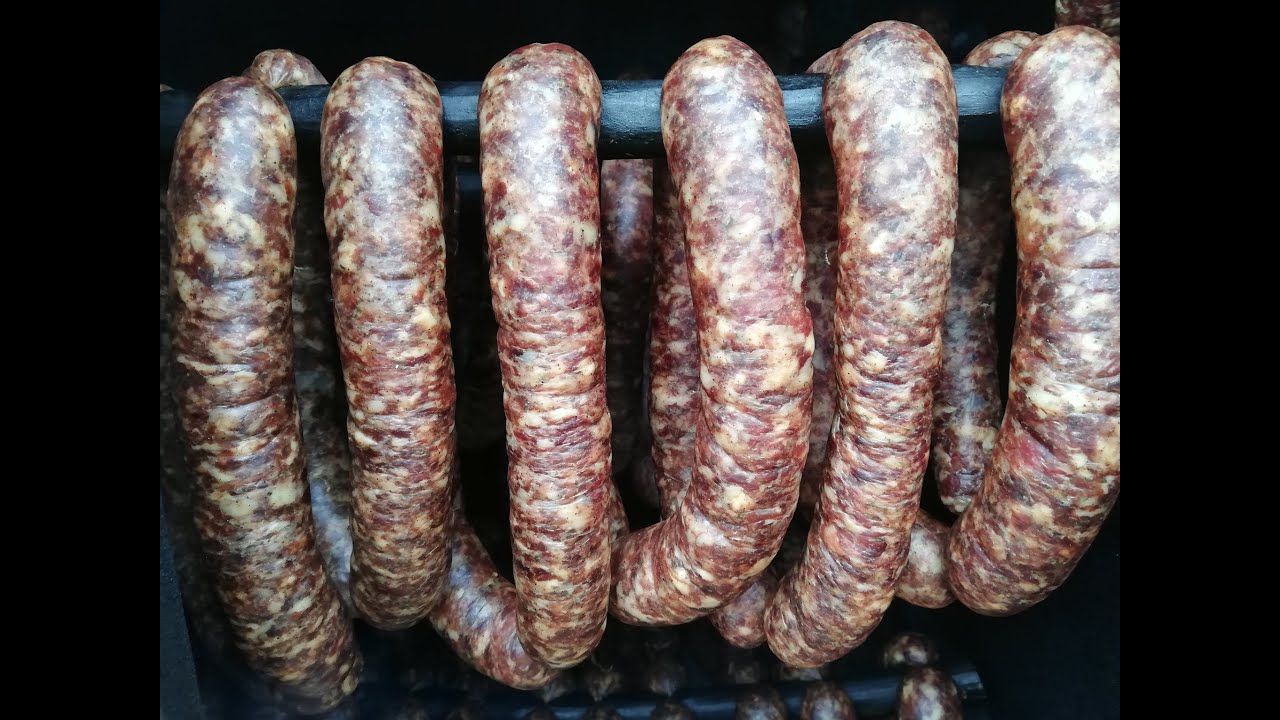 Kiełbasa surowa z dzika. ZRÓB TO SAM.