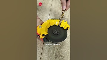 Turn Your Angle Grinder into a Drill Bit Sharpener #lifehacks #5minutecrafts #machine
