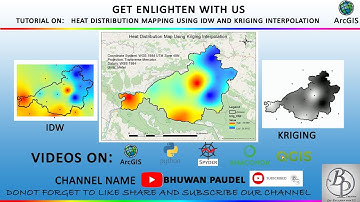 Heat Distribution Mapping Using different Interpolation method | ArcGIS  | 10.2.2 ||@ GeoTech Studio