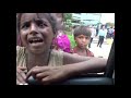 Poor kids in india begging for money