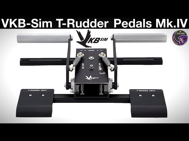 Product Review: VKB-Sim T-Rudder Pedals Mk.IV - YouTube