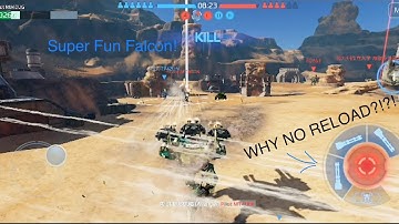 War Robots Remastered Test Server: New Robot Falcon Gameplay Video