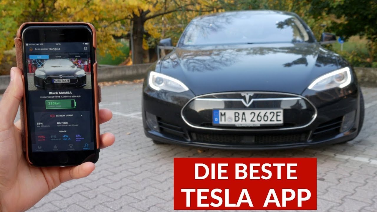 Tesla Model S Fahrt Statistiken Dank Extra Tezlab App - YouTube