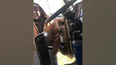 FART SPRAY PRANK ON MY DAD AT WORK HE GOT OUT (MUS...