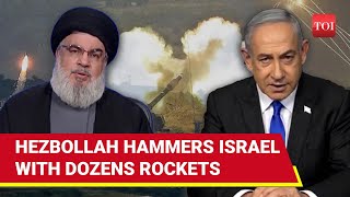 Israel Shaken As Hezbollah Launches Major Attack; 40 Rockets Hammer Northern Region