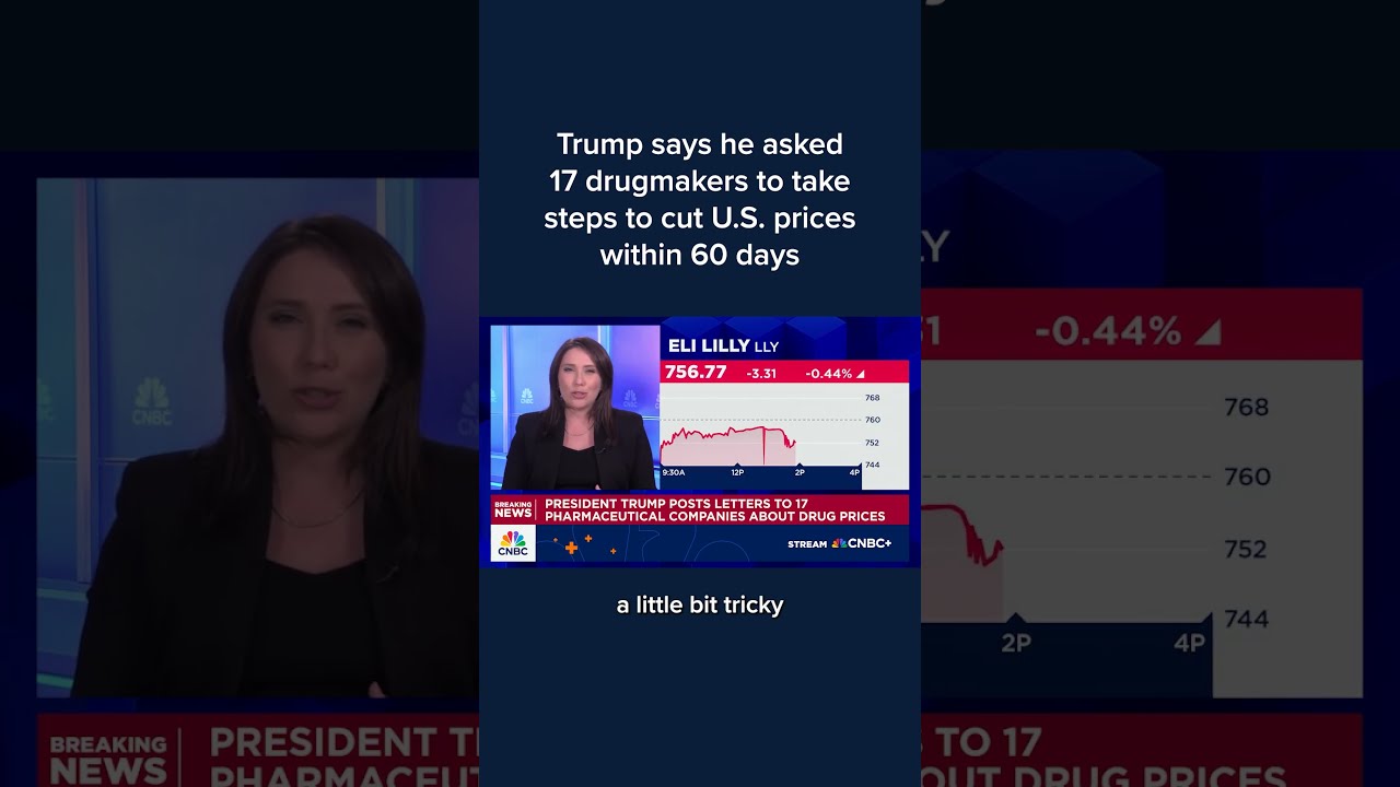 Trump Says He Asked 17 Drugmakers To Take Steps Cut U S Prices Within 60 Days