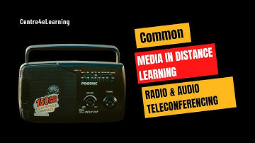 Common Media in Distance Learning: Radio &  Audio Teleconferencing