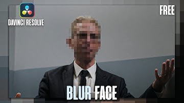 How to Blur Faces Easily | Quick Tutorial in DaVinci Resolve | Free