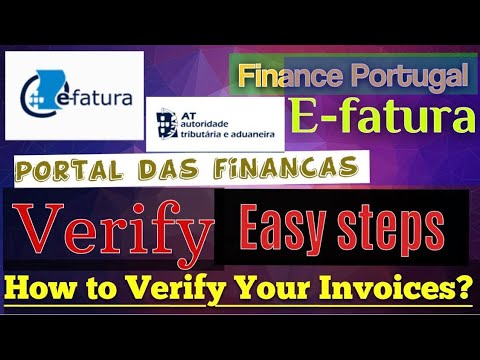E faturas portal das finanças || how to verify invoices online in english || Finance Portugal