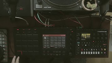 Elektron Digitone triggering the Akai MPC Touch/Live/X via midi