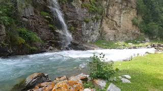 Водопад в Джети-Огузском районе.Issyk-Kul Kyrgyzstan waterfall Jeti-Oguz 20170720