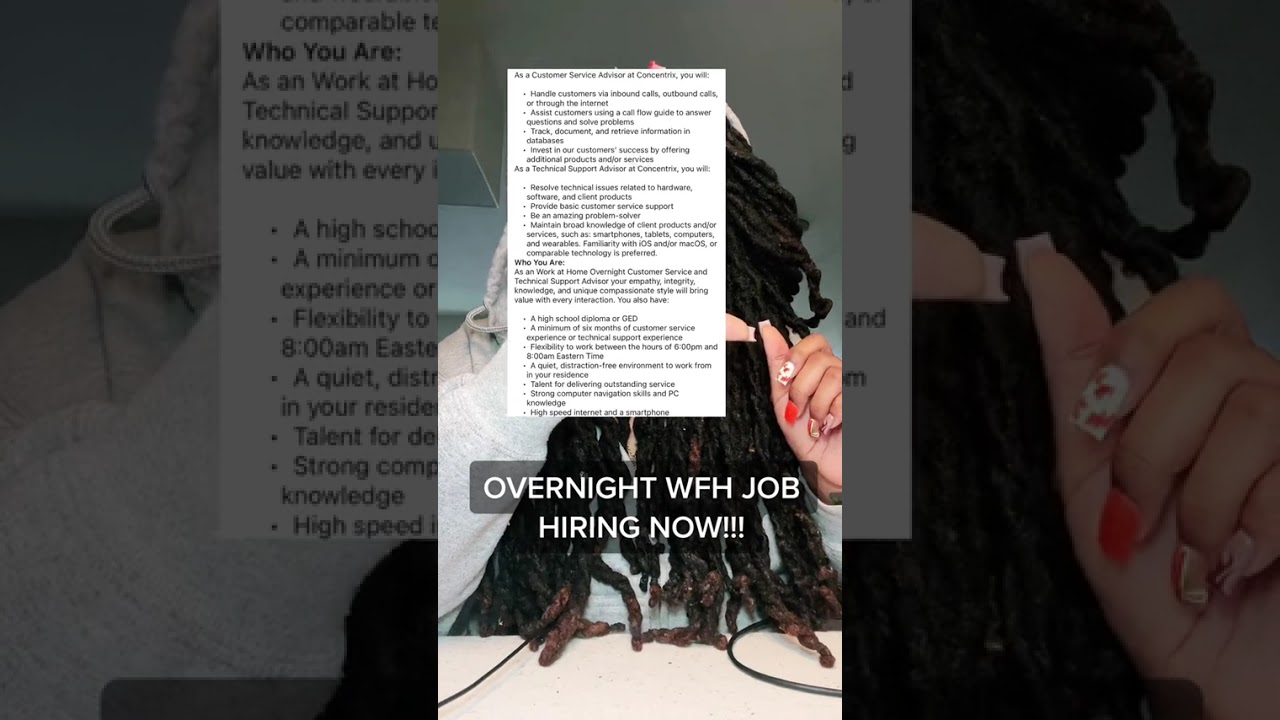 rewrite this title Overnight remote WFH JOB HIRING NOW!! #remote #remotework… #shorts #Shorts #therealwfhcali rewrite this title Overnight remote WFH JOB HIRING NOW!! #remote #remotework… #shorts #Shorts #therealwfhcali