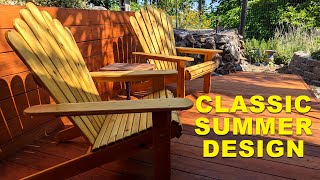 You can make this Adirondack chair in a weekend