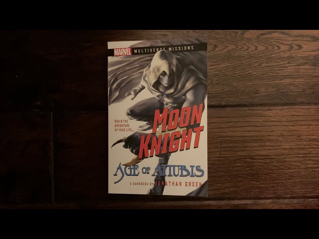 Moon Knight: Age of Anubis, Book by Jonathan Green, Official Publisher  Page