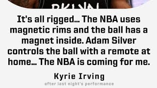 KYRIE IRVING EXPOSES THE NBA! ITS ALL FAKE