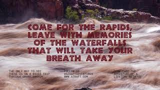 Waterfalls of Grand Canyon during a Grand Canyon Rafting Trip with Arizona Raft Adventures