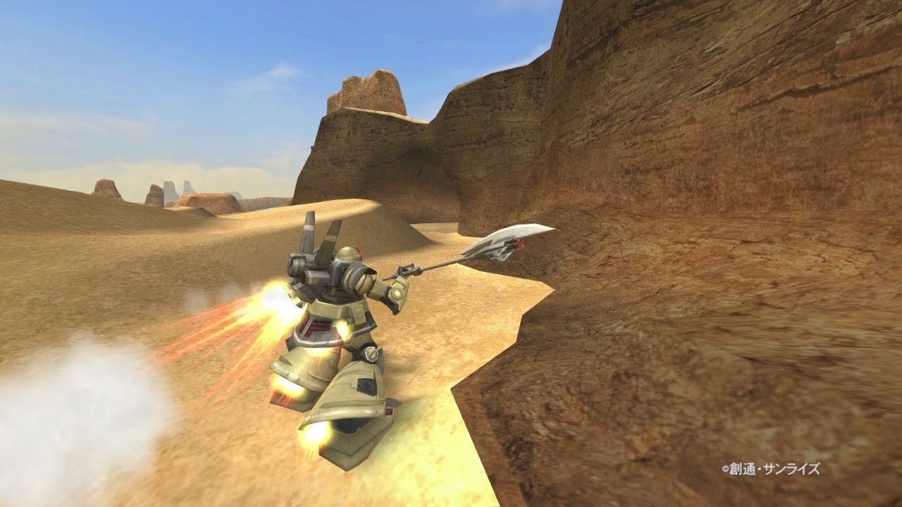 Cbt新規追加機体として Msv R より ドム高機動試作機 が参戦 Pcオンラインゲーム 機動戦士ガンダムオンライン Gundam Info