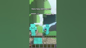 GeoNetry Shader V1.0 Vs GeoNetry Shader V1.1  Bagusan Mana?? #shorts #minecraft #minecraftshorts