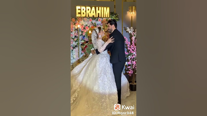 اجمل فرست لوك لاجمل عريس وارق عروسه