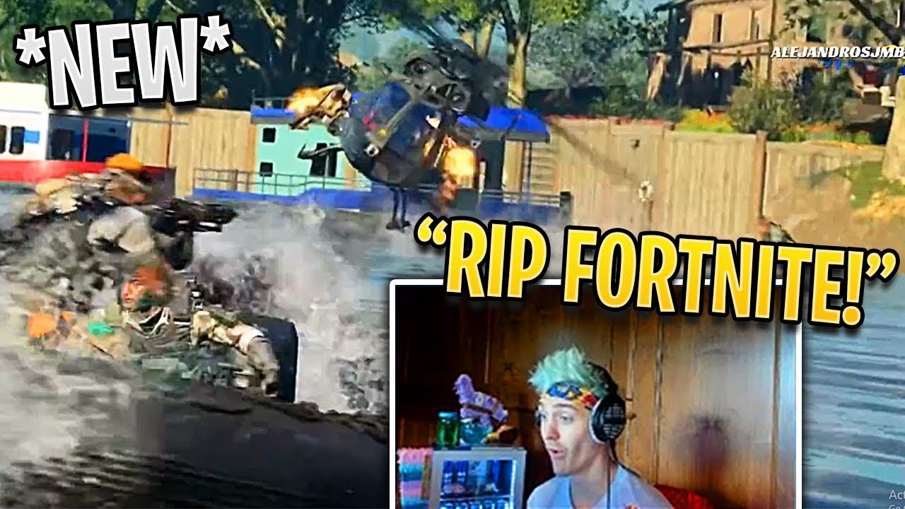 NINJA REACTS TO BLACK OPS 4 BATTLE ROYALE TRAILER