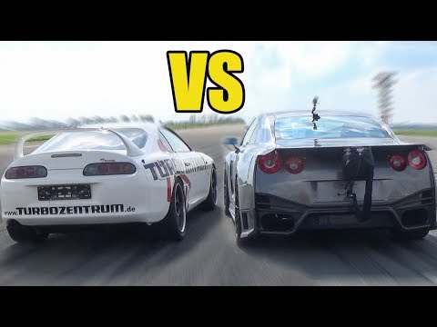 1200HP SUPRA FROM HELL VS 1500HP GTR FROM HELL????????????