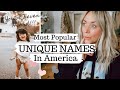 20 Unique Baby Names *trending fast* in America // gorgeous, rare names for boys and girls SJ STRUM