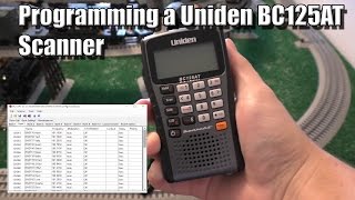 Uniden BC125AT Scanner Programming