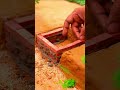 peanut village DIY brick iron bridge