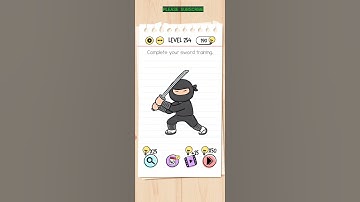 BRAIN TEST LEVEL 254 WALKTHROUGH WITH COMMENTARY