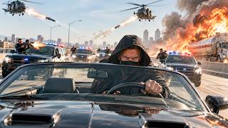 2026 Action Movie: Ruthless killers flee by car—SWAT gives chase in a wild highway gunfight!