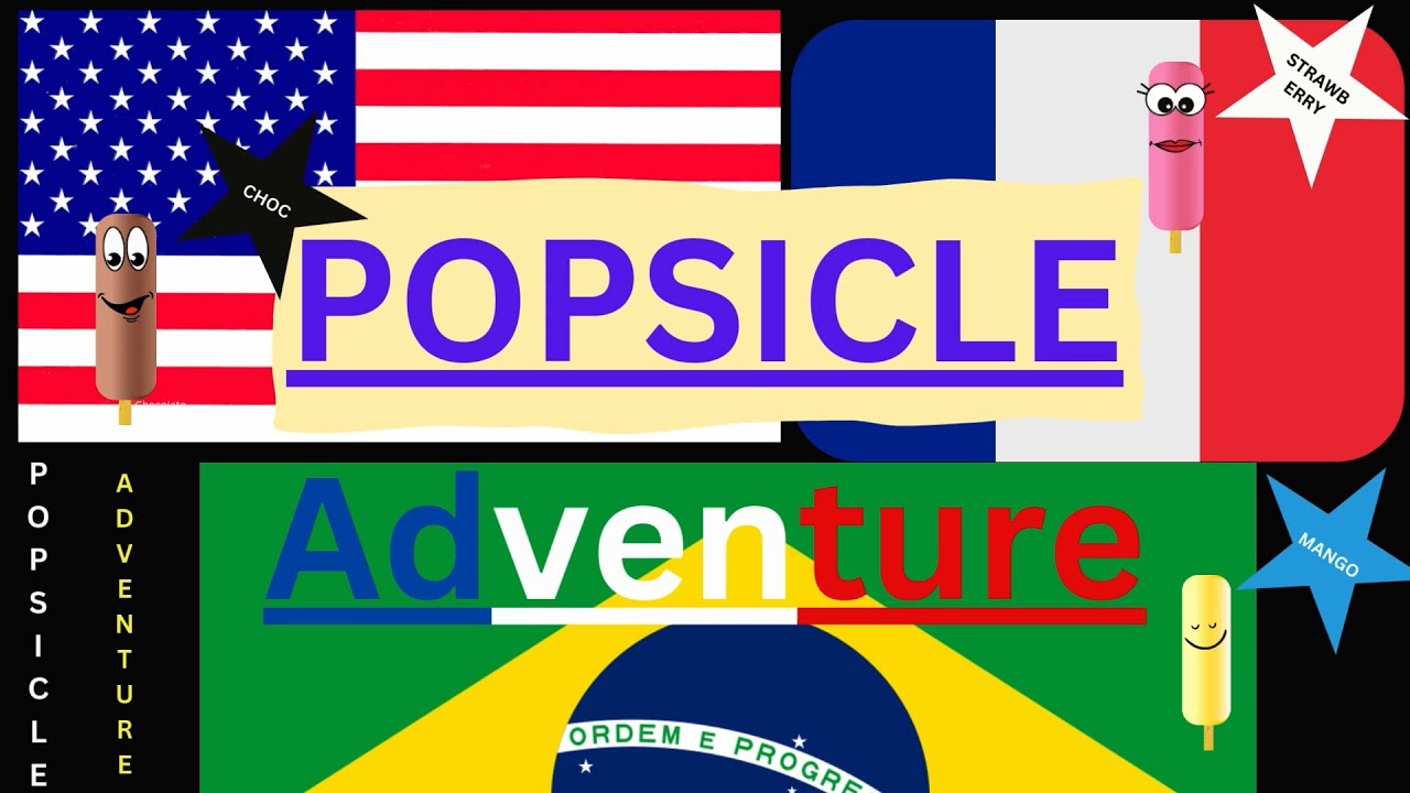 Choc, Mango and Strawberry POPSICLE's adventure Popsicle The Serie cartoon kids channel