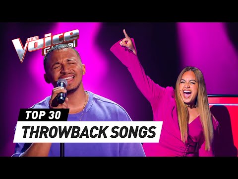 видео: ONE HOUR of NOSTALGIA SONGS from the 90s and 00s on The Voice