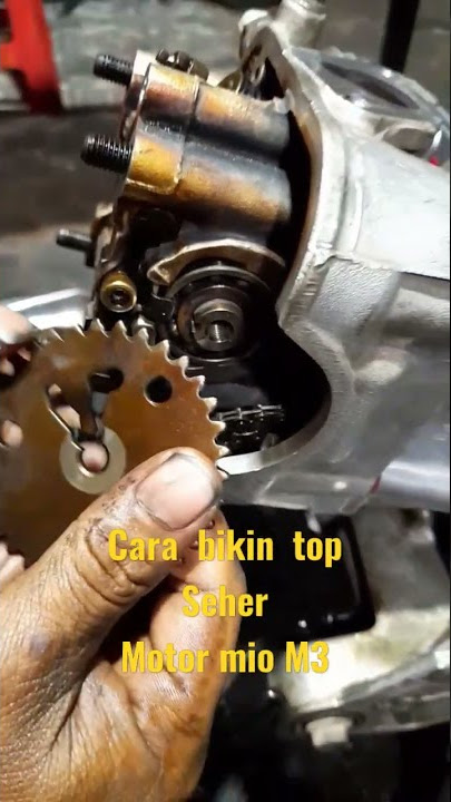 cara pasang /gigi sentrik mio M3 #barusmotor2 #shorts #shortvideo #video