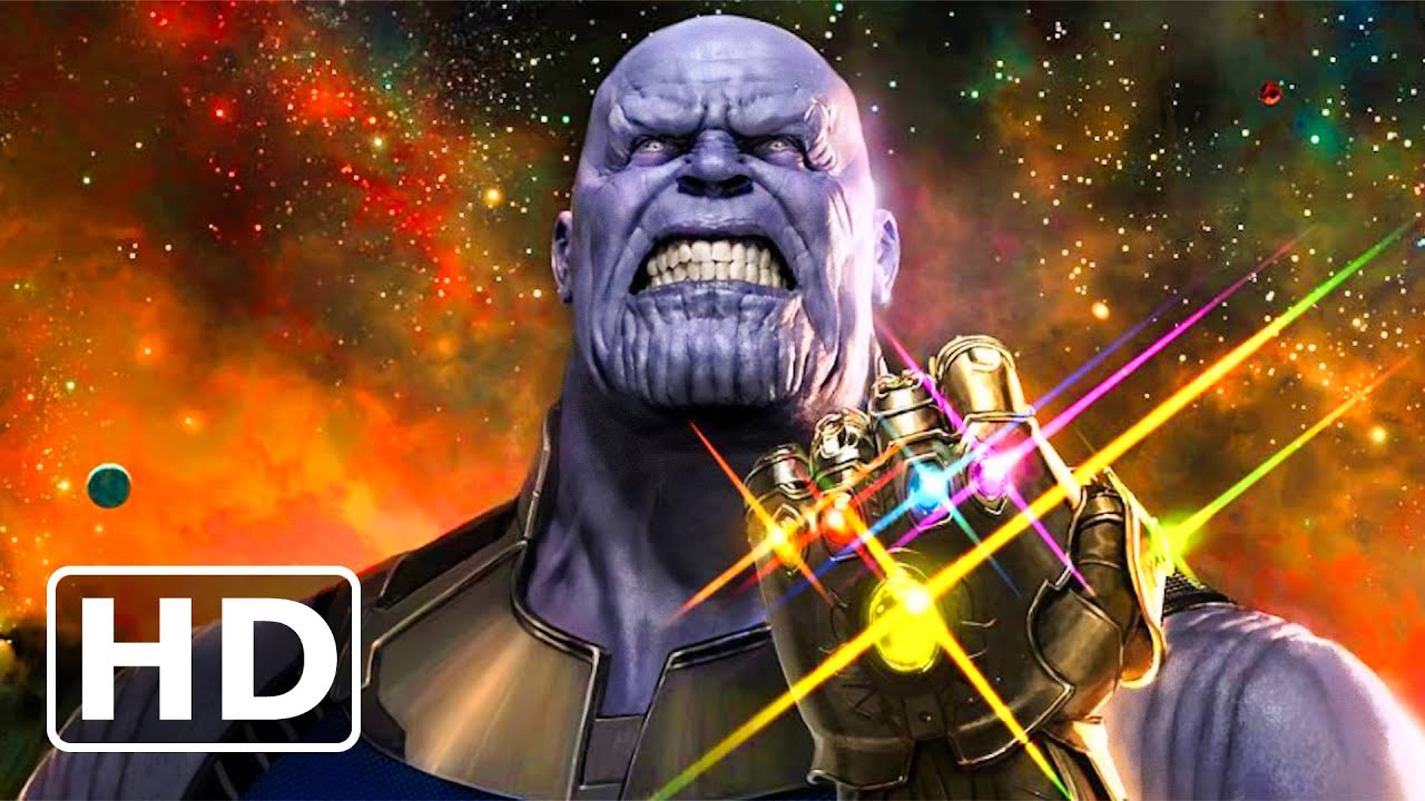AVENGERS FIGHT THANOS - Spiderman/Iron Man/Hulk/Captain America/Dr Strange/Thor/Black Widow - HD