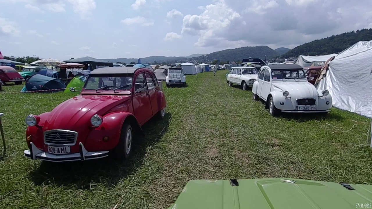 2CV Worldmeeting 2019 Samobor camping