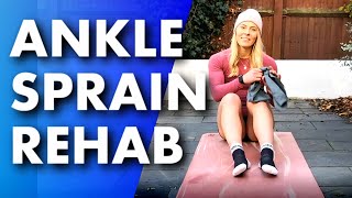 Detailed Ankle Sprain Exercises [ Axe Physio ] Information