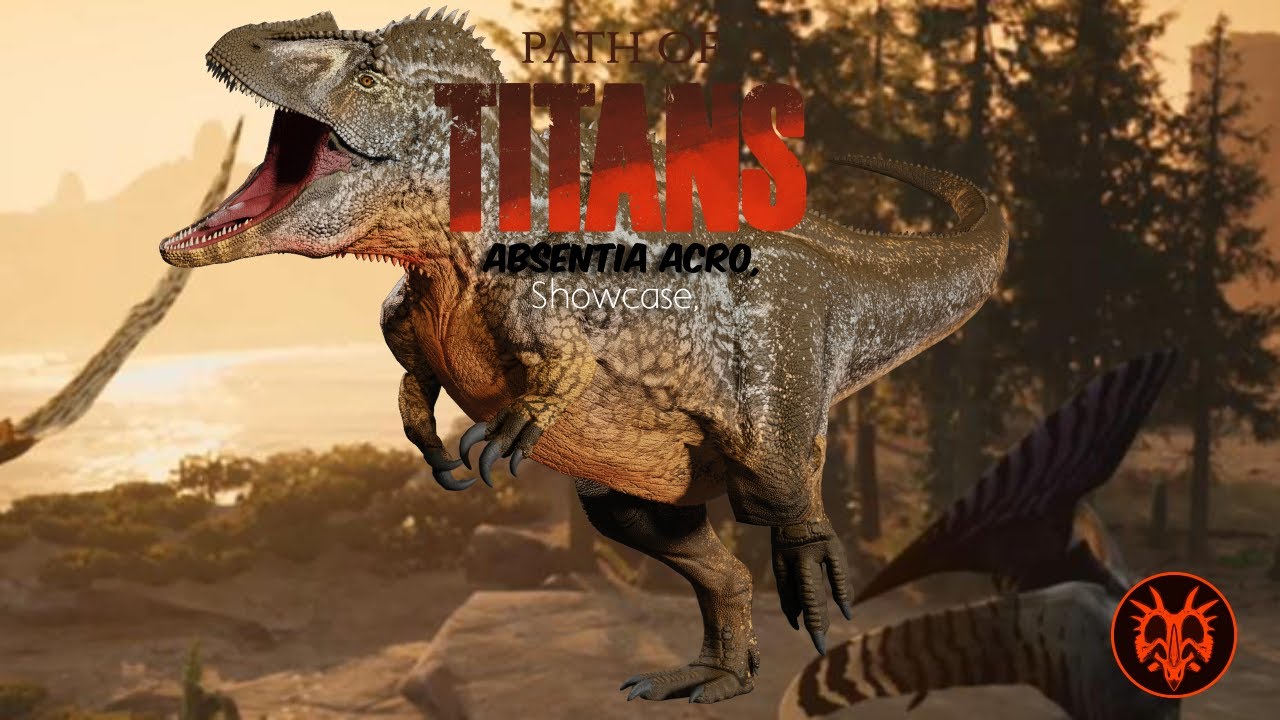 Maxsentia on X: The Urutu skin for the Absentia Path of Titans  Acrocanthosaurus Mod. Created by @NiTr0z24 and conceptualized by  @gamevidsforlife. #PathOfTitans #Acrocanthosaurus #Dinosaur #Dinosaurs #Mod  #Modding #Blender #Render #PaleoArt