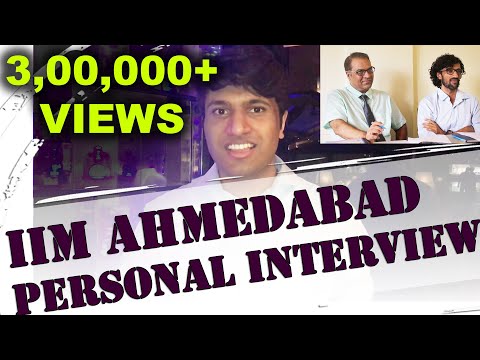 IIM Ahmedabad Personal Interview - Re-enactment- Rohan Jain - 99.96 %ile in CAT