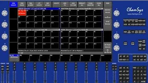 Chamsys Magic Q - setting Intensity Master