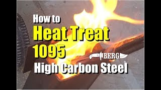 How to Easily Heat Treat 1095 High Carbon Steel for Knife Making