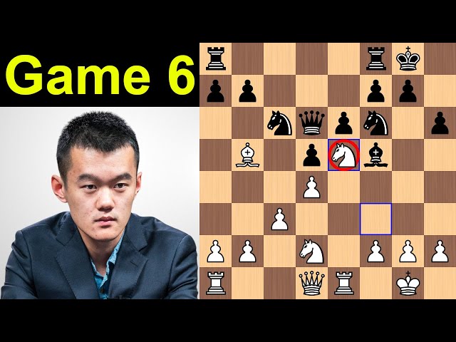 World Chess Championship 2023: Ding bounces back, winning game 6