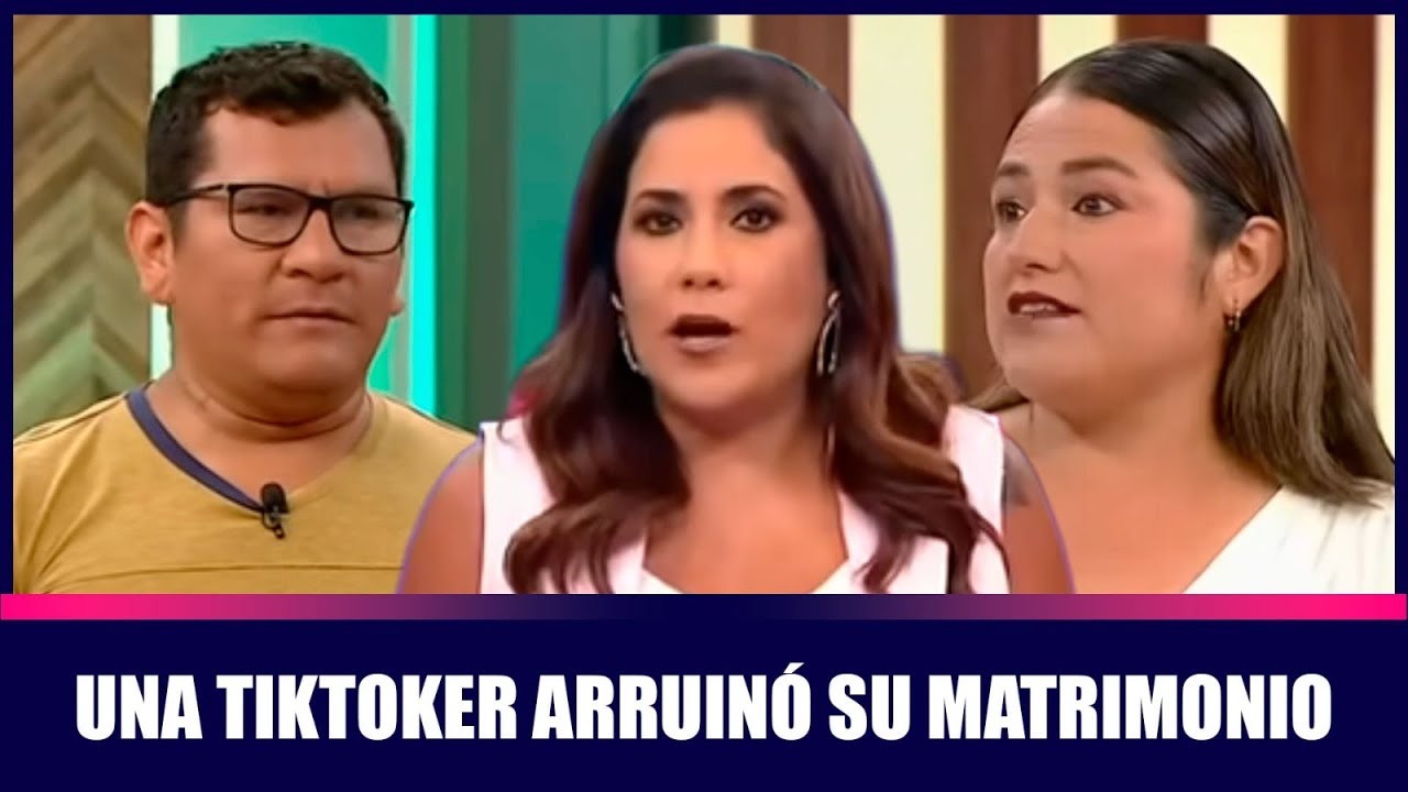 Una tiktoker arruinó su matrimonio | Andrea