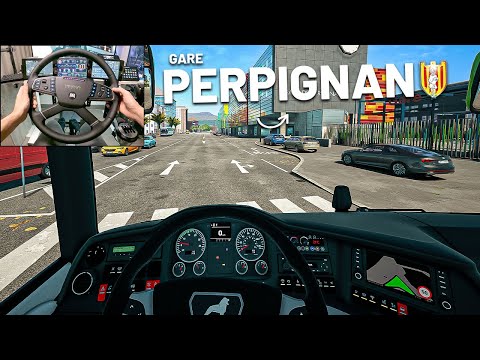 🚌 DÉPART DE MARSEILLE VERS PERPIGNAN (Fernbus Simulator)