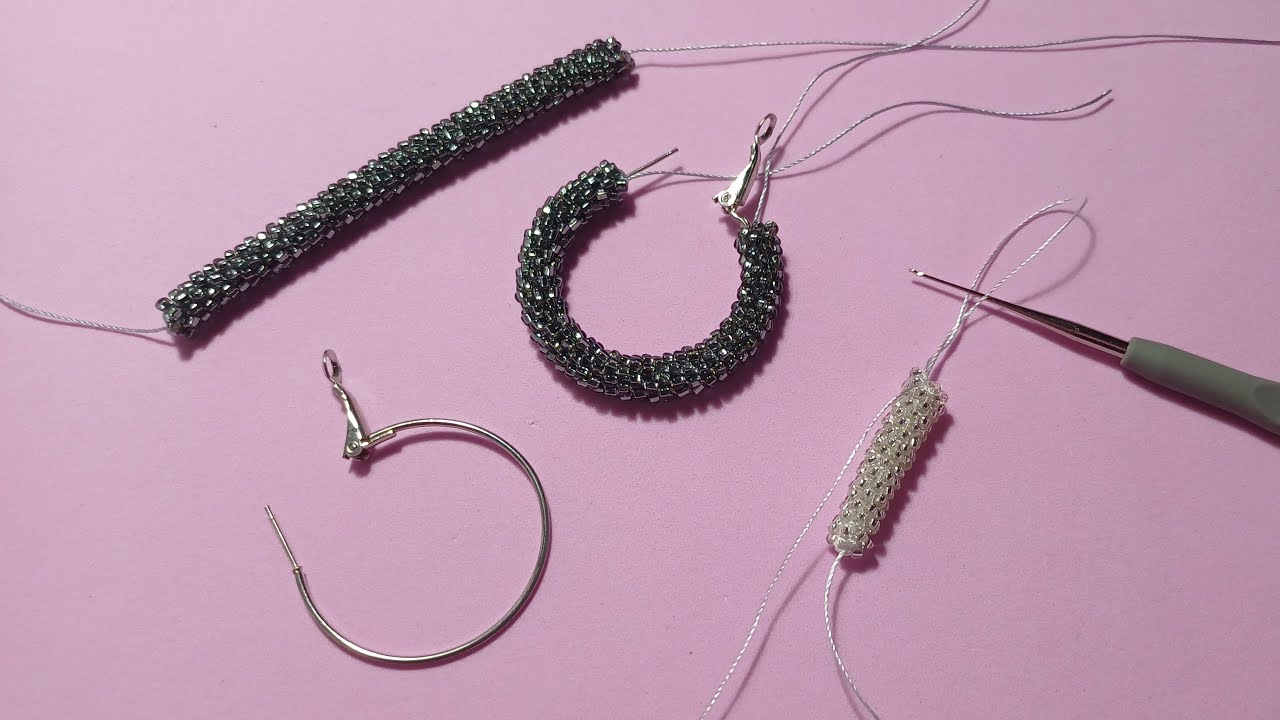 Earring making ️ - YouTube