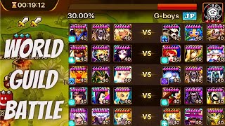 We Only Have 20 MINUTES Left!! - G3 World Guild Battle v G-boys (RANK 16)