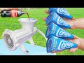 EXPERIMENT ALGİDA CORNETTO ICE CREAM AND COCA COLA VS MEAT GRINDER