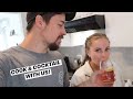 LOCKDOWN VLOGS CONTINUE: Making dinner, having a drink & just chatting! | Jess&Bren Vlog #38