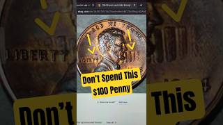 Don’t Spend These $100 Pennies! #youtubeshorts #penny #error