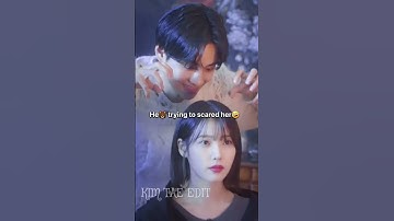 the way IU taking revenge🫣 from taehyung🐻 when he prank on her😈🔪#bts #taehyung #shorts