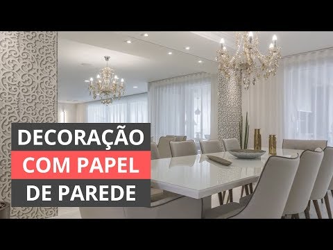 Vídeo: Papel De Parede Incomum: O Mais Lindo Papel De Parede Nas Paredes Da Sala Para O Interior Original Do Apartamento